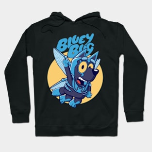 bluey bug fly Hoodie